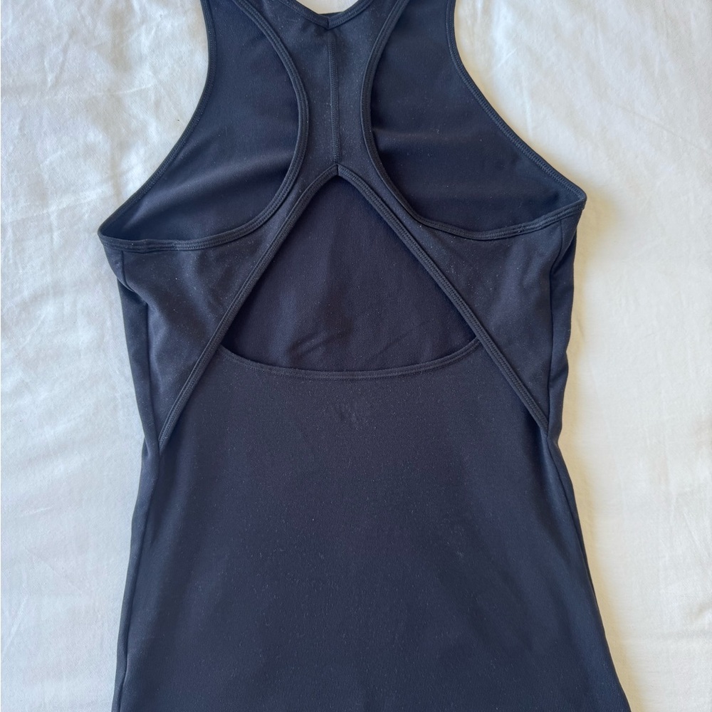 Athleta Black Racerback Tank Top - Picture 2 of 5